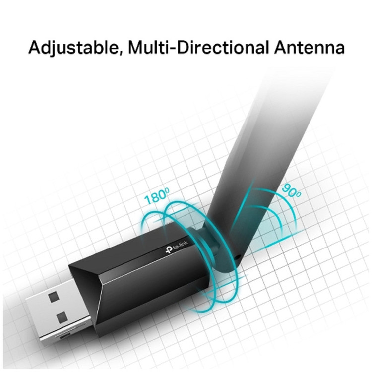 USB کارت شبکه تی پی-لینک مدل Archer T2U Plus