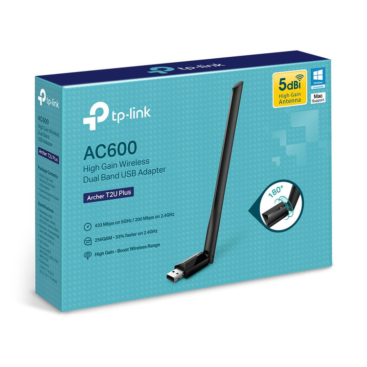 USB کارت شبکه تی پی-لینک مدل Archer T2U Plus