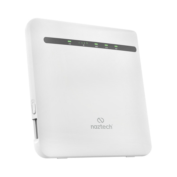 مودم روتر 4G خانگی نزتک مدل TDX1100 با پشتیبانی شبکه TD-LTE، اتصال با سیم و بیسیم، آنتن خارجی، شیار سیمکارت، رابط RJ-45 LAN و ظرفیت پشتیبانی تا 32 کاربر