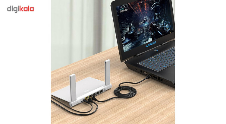 کابل شبکه CAT7 اوریکو مدل PUG-C7 طول 1 متر