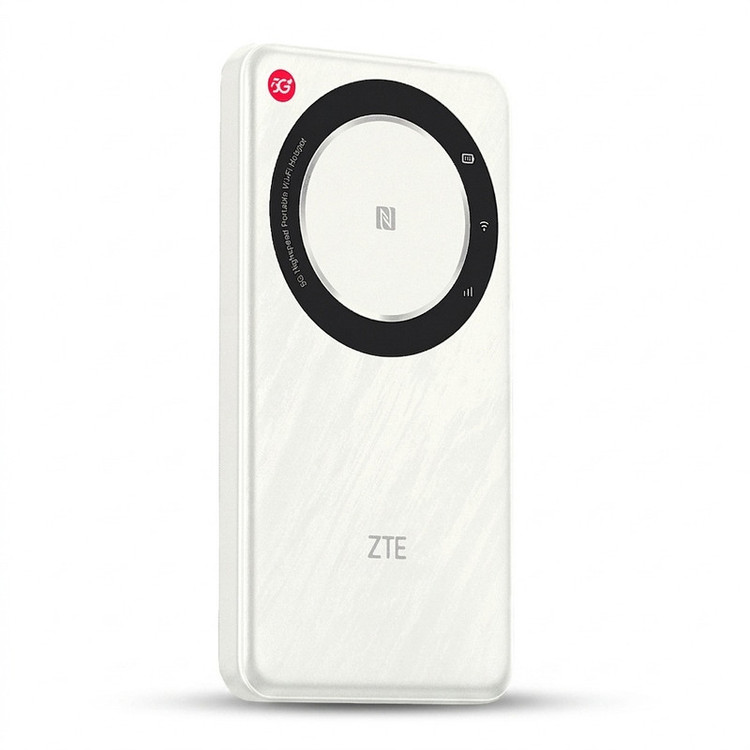 مودم جیبی 5G زد تی ای مدل U30 Air با باتری 4500 میلیآمپر ساعت، پشتیبانی از 10 کاربر همزمان، اتصال بیسیم Wi-Fi و درگاه USB Type-C برای اینترنت پرسرعت همراه