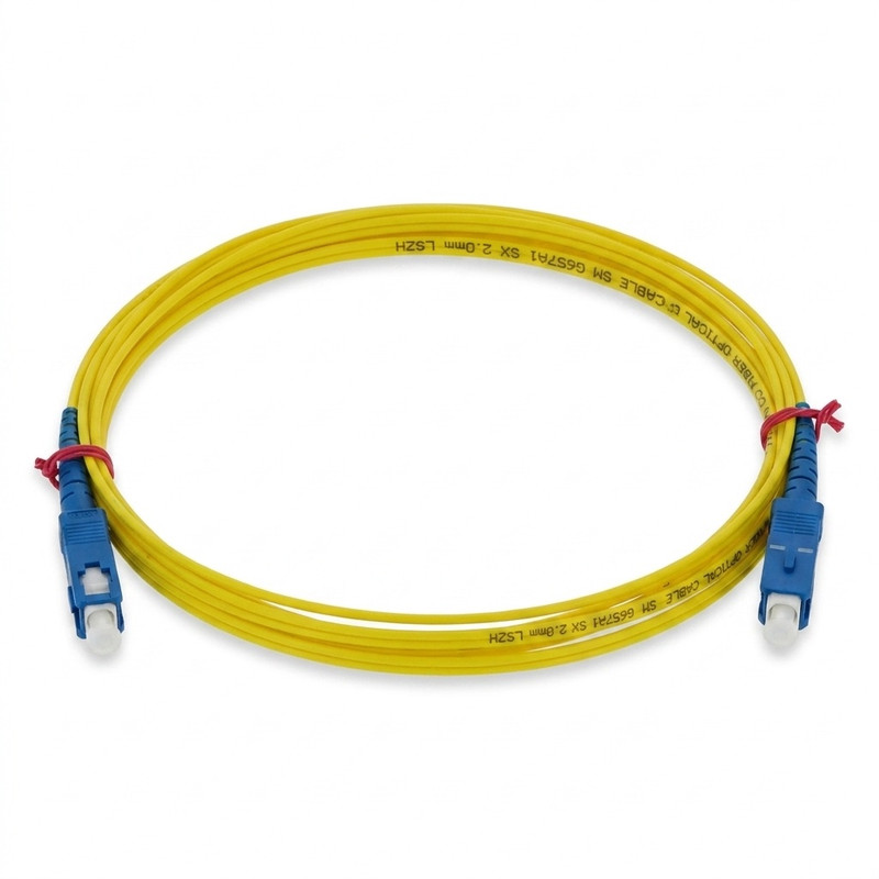 پچ کورد فیبر نوری مدل SC UPC SC UPC SIMPLEX 0.2m SM