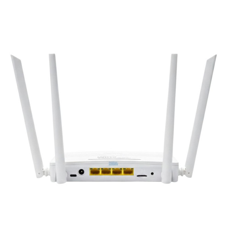 مودم روتر سیمکارتی 4G LTE اسفیورد مدل T843 با 4 پورت شبکه، وایفای نسل 6 و پشتیبانی همزمان از 20 کاربر