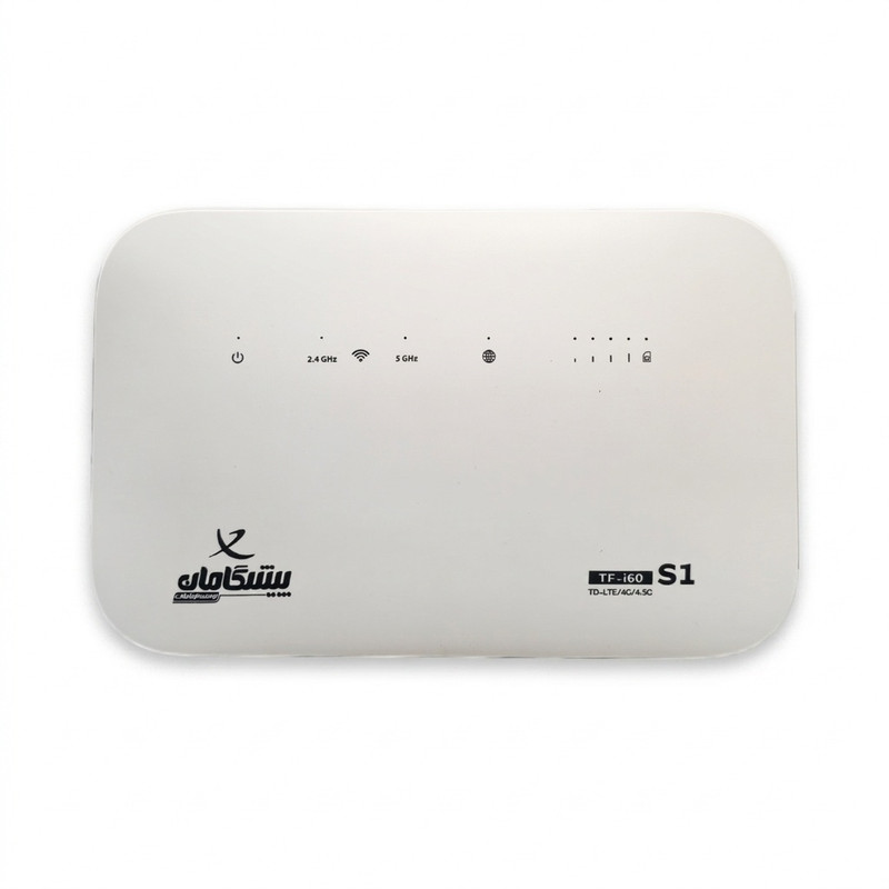 مودم روتر 4G و TD-LTE پیشگامان مدل TF-i60 S1 با پشتیبانی از 32 کاربر، اتصال وای‌فای و پورت RJ-45 LAN، به‌همراه سیم‌کارت و بسته اینترنت 1000 گیگابایتی 6 ماهه
