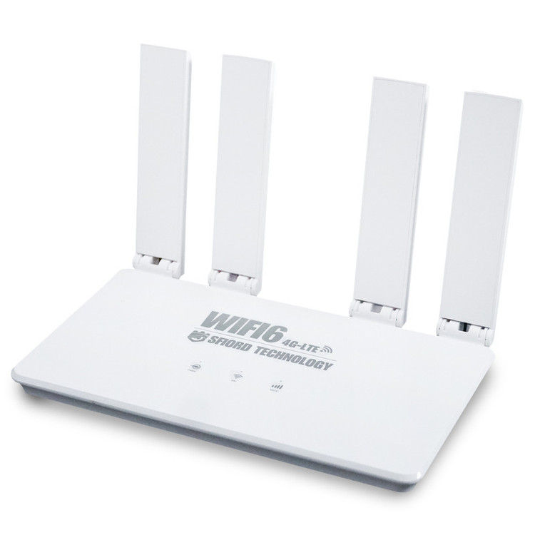 مودم سیمکارتی رومیزی 4G LTE اسفیورد مدل T842 با پشتیبانی از وایفای نسل 6، سرعت دانلود تا 300Mbps، امکان اتصال تا 16 دستگاه همزمان، پورت شبکه و چیپست مدیاتک