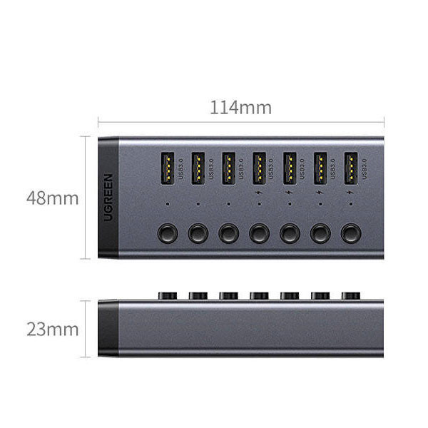 هاب 7 پورت USB. 3 یوگرین مدل CM481-90307