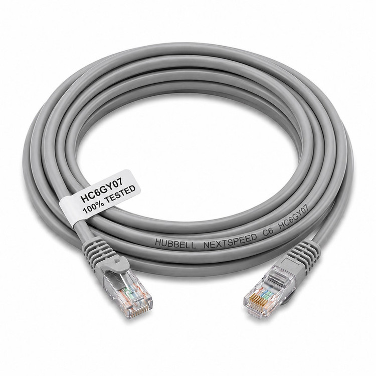 کابل شبکه Cat6 هابل مدل HC6GY07