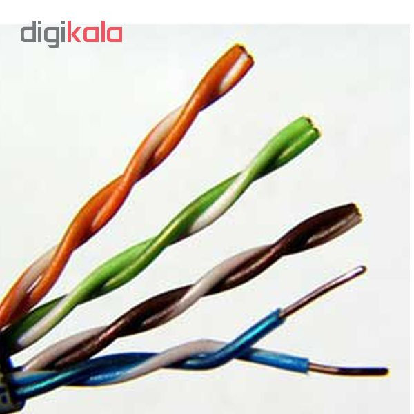 سیم تلفن رانژه مدل WIRE2-B100 بسته 100 متری