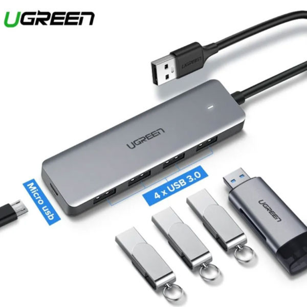 هاب 4 پورت USB-C یوگرین مدل UG-70336
