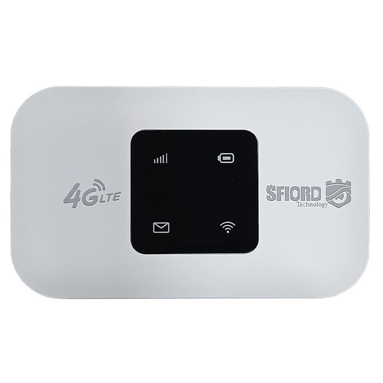 مودم جیبی 4G LTE اسفیورد مدل M720 با باتری 3000 میلیآمپر ساعت، پشتیبانی از 4.5G، اتصال همزمان تا 10 کاربر، سرعت دانلود 150 مگابیت بر ثانیه، وایفای 802.11b/g/n و قابلیت اتصال USB