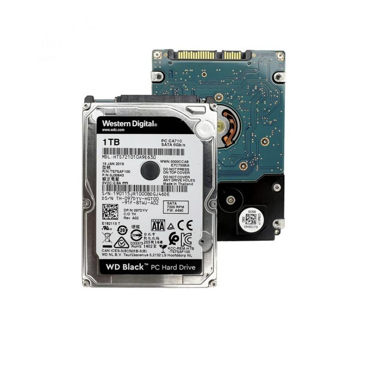 هارد دیسک اینترنال وسترن دیجیتال با رابط SATA 3.0 مدل HTS721010A9E630 ظرفیت 1 ترابایت