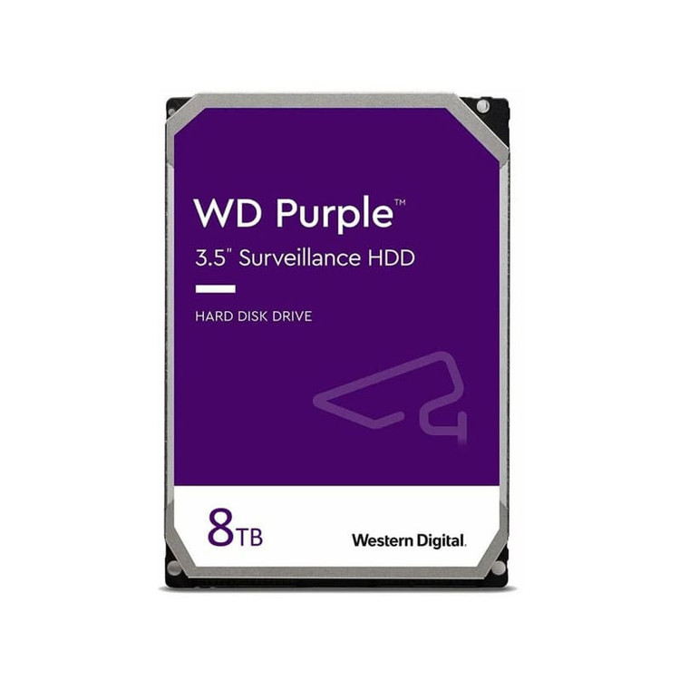هارددیسک اینترنال وسترن دیجیتال مدل Purple WD85PURZ ظرفیت 8 ترابایت