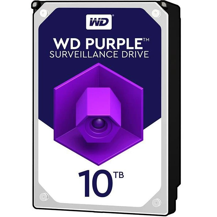هارد دیسک اینترنال وسترن دیجیتال با رابط SATA 3.0 مدل WD 10TB Purple Pro 512MB SATA ظرفیت 10 ترابایت