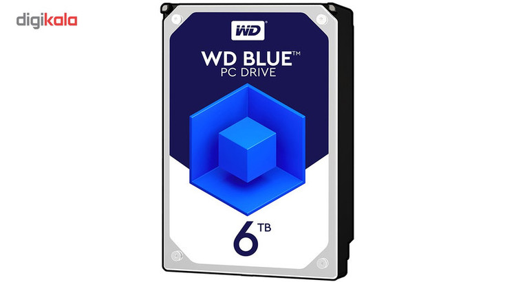 هارددیسک اینترنال وسترن دیجیتال مدل Blue WD60EZRZ ظرفیت 6 ترابایت