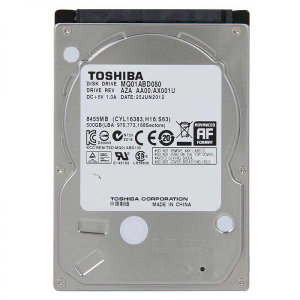 هارد دیسک اینترنال مدل MQ01ABD100v ظرفیت 1ترابایت