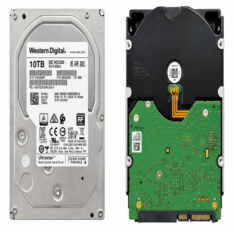 هارد اینترنال اولترا استار مدل WD-WUS721010ALE6L4 DC HC330 ظرفیت 10 ترابایت
